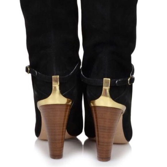 📸🆕 Bruno Magli ✦ Suede Knee High Boot ✦ Black - Picture 5 of 8